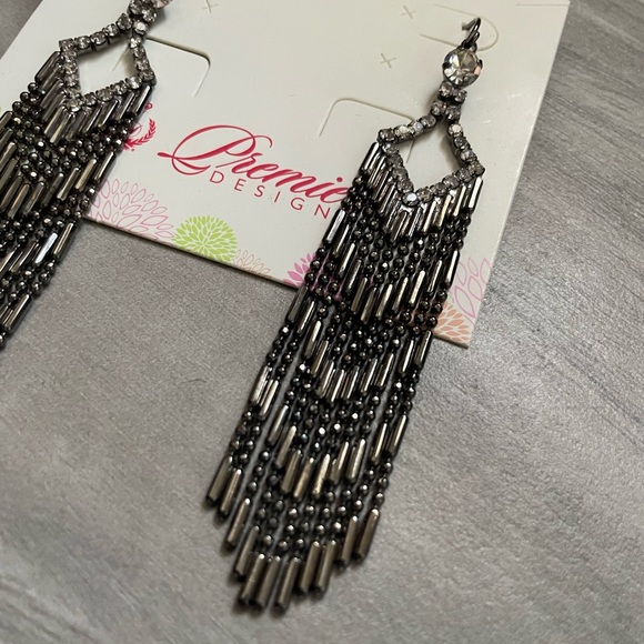 Premier Designs Jewelry - New black & silver earrings